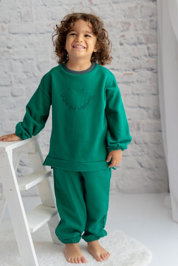 Wholesale Unisex Kids Tracksuit Set 3-14Y Zeyland 1070-242Z1ETA74 - 2