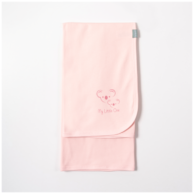 Wholesale Unisex Organic Blanket 80x90cm Pambuliq 2030-6191 Розовый 
