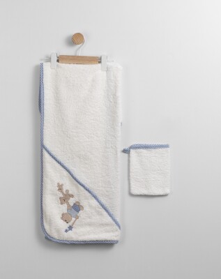 Wholesale Unisex Towel and Pouch Set 75*80 CM Flexi Baby 2063-230053 - Flexi Baby