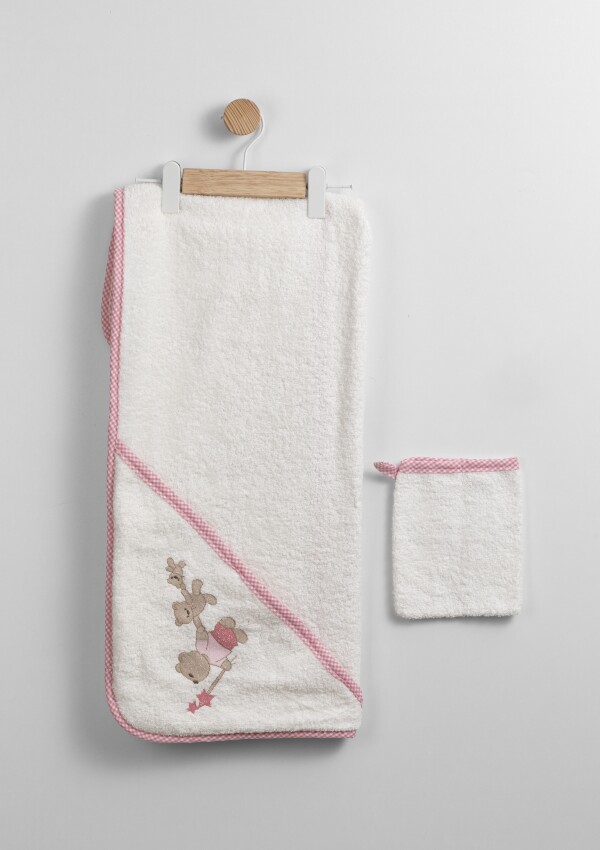 Wholesale Unisex Towel and Pouch Set 75*80 CM Flexi Baby 2063-230053 - 2