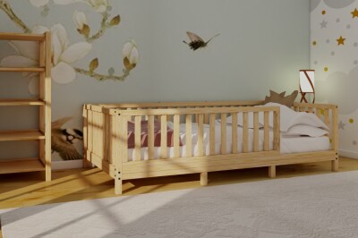 Wholesale Wood Bed 190x90 cm Wood and Montessori 2054-31-190-90 - 3