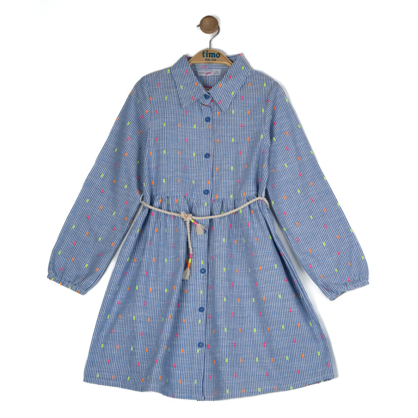 Shirt Collar Dress 2-5Y Timo 1018-TK5DÜ042257572 - 1