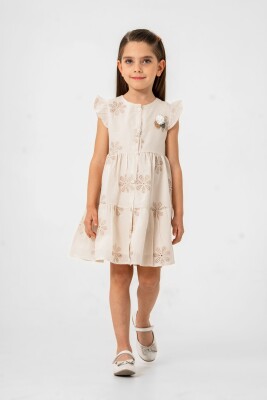 Spring Patterned Dress 2-5Y Sani 1068-30062 - Sani