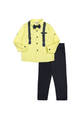 Suit Set with Oxford Shirt 1-4Y Terry 1036-6217 Жёлтый 