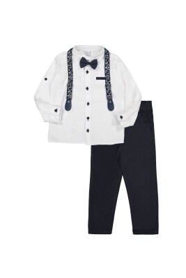 Suit Set with Oxford Shirt 5-8Y Terry 1036-6218 - 2