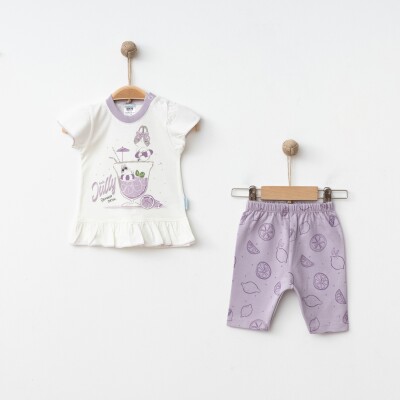 Summer Drink Girls Shorts 2-Piece Set 3-9M Hoppidik 2017-2357 - Hoppidik