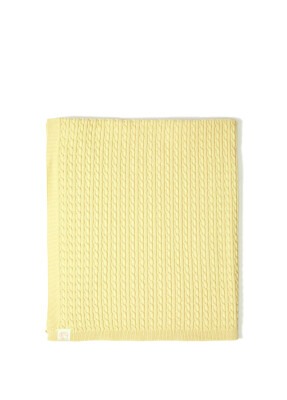 Wholesale Organic Cotton Mini Braid Knitted Baby Blanket 0-36M Uludağ Triko 1061-21006 Молочно-кофейный