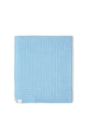 Wholesale Organic Cotton Mini Braid Knitted Baby Blanket 0-36M Uludağ Triko 1061-21006 - 1