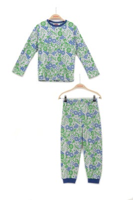 Erkek Çocuk Baskılı Pamuklu Pijama Takımı Zeyland 1070-212Z3PJM48 - Zeyland