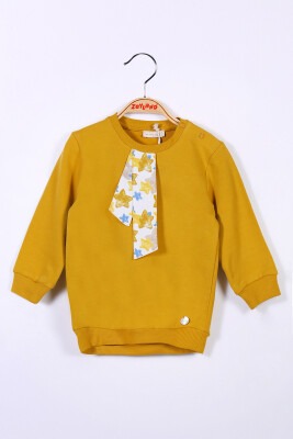 Kız Çocuk Sarı Sweatshirt (2-7yaş) Zeyland 1070-232M4FRA63 - Zeyland