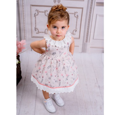 LadyBug Pattern Chiffon Dress KidsRoom 1031-5478 - KidsRoom (1)