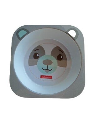 Melamin Panda Baskılı BPA,PVC VE Fitalat İçermeyen Kase Bebek Evi 1045-BEVİ 1273 - 1