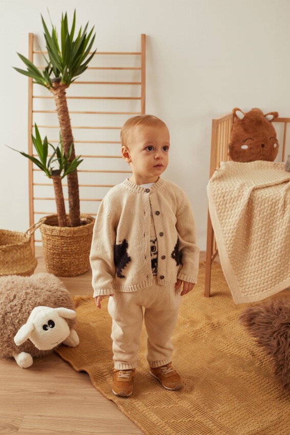 Organic Cotton Cat Outfit & Set Uludağ Triko 1061-21030 - 2