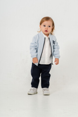 Santiago Kolej Mont Bebe Takım 9-24M Lemon 1015-10122 Mavi