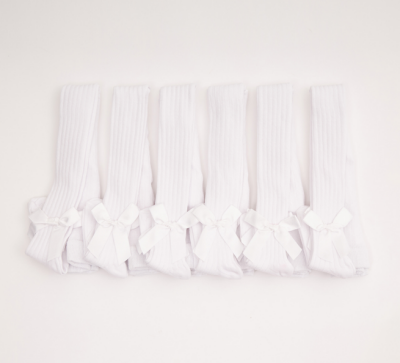 Toptan 6'lı Aksesuarlı Kız Bebek Külotlu Çorap Defne 1064-KKLT-034-23(0-6) - 1