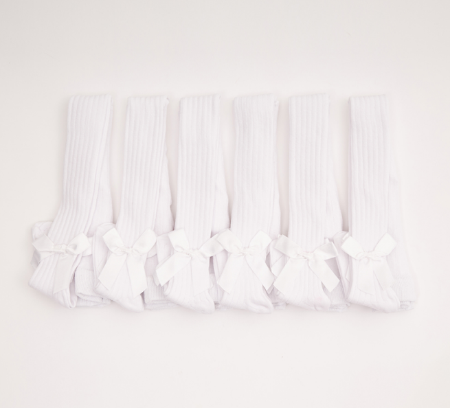 Toptan 6'lı Aksesuarlı Kız Bebek Külotlu Çorap Defne 1064-KKLT-034-23(0-6) - 1