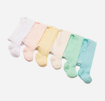 Toptan 6'lı Bebek Külotlu Çorap Defne 1064-KKLT-002-21(0-6) - Defne