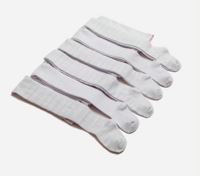 Toptan 6'lı Desenli Bebek Külotlu Çorap Defne 1064-KKLT-J005-21(0-6) - 1