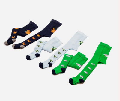 Toptan 6'lı Erkek Bebek Külotlu Çorap Defne 1064-EKLT-013-21(0-6) - Defne