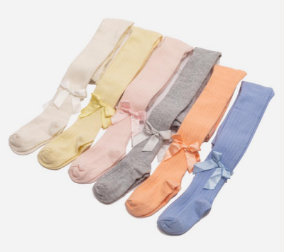 Toptan Aksesuarlı 6'lı Kız Bebek Külotlu Çorap Defne 1064-KKLT-026-21(0-6) - 1