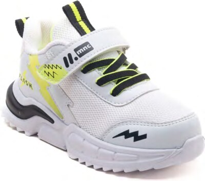 Toptan Bantlı Spor Ayakkabı 26-30EU Minican 1060-PMX-P-1848 Beyaz
