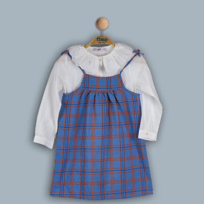 Toptan Bebek Gömlek Jile Takım 6-24M Timo 1018-TK4DT012242381 - Timo