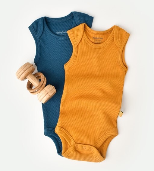 Toptan Bebek Modal 2 Li Askılı Body 3-24M Baby Cosy 2022-CSYM11110 - 1