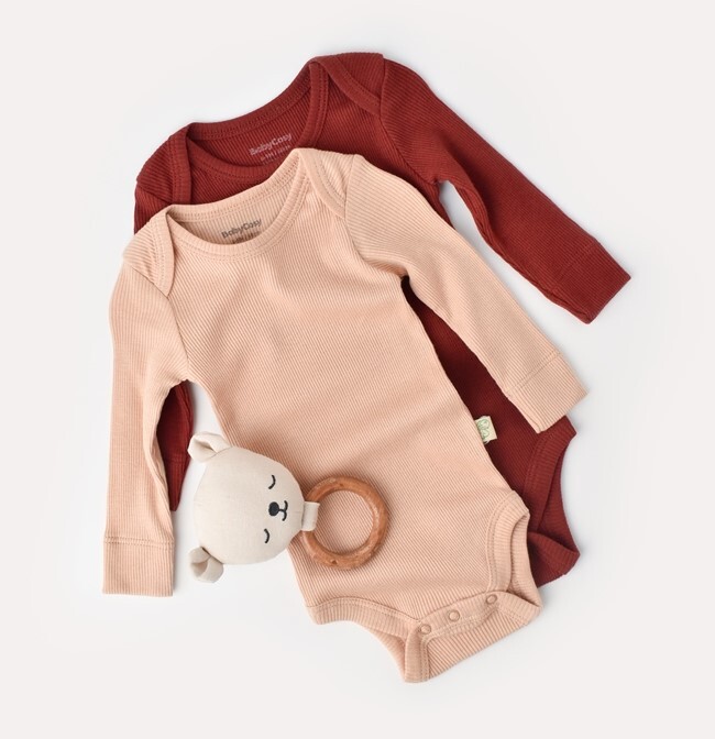 Toptan Bebek Modal 2 Li Uzun Kollu Body Baby Cosy 2022-CSYM11313 - 1