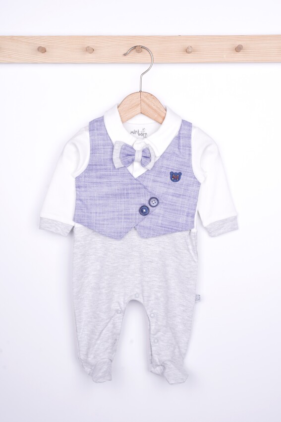 Toptan Bebek Tulum 0-6M Miniborn 2019-6038 - 2