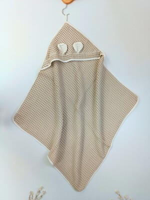 Toptan Bebek Ultra Soft Pamuklu Pike Battaniye (86x86 cm) Tomuycuk 1074-10245 - Tomuycuk