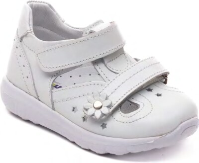 Toptan Bebek Unisex Bantlı Sandalet 19-21EU Minican 1060-T-I-10 Beyaz