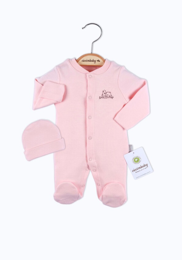 Toptan Bebek Yenidoğan Zıbın 0-3M Ciccimbaby 1043-4744 - 3