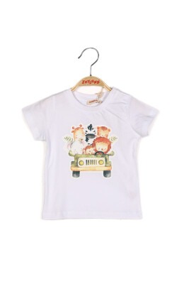 Toptan Erkek Bebek Baskılı T-shirt 3-24M Zeyland 1070-231Z1ZPU52 - Zeyland
