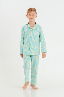 Toptan Erkek Çocuk 2'li Pijama Takımı 6-9Y Tuffy 1099-1060 - Tuffy