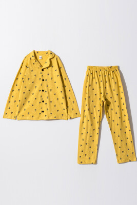 Toptan Erkek Çocuk 2'li Pijama Takımı 6-9Y Tuffy 1099-1061 - 2