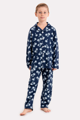 Toptan Erkek Çocuk 2'li Pijama Takımı 6-9Y Tuffy 1099-1061 - 4