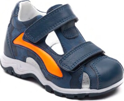 Toptan Erkek Çocuk Bantlı Sandalet 26-30EU Minican 1060-PK-P-1004 Kot Mavisi