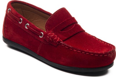Toptan Erkek Çocuk Klasik Ayakkabı 31-35EU Minican 1060-PNB-F-411 Kırmızı