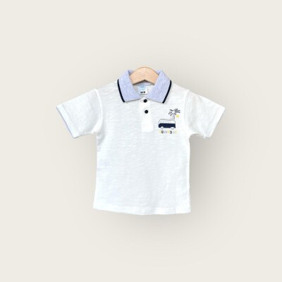 Toptan Erkek Çocuk Tişört 1-4Y Algiy Mini 2047-3561 - Algiy Mini (1)
