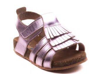 Toptan Kız Bebek Deri Sandalet 21-25EU Minican 1060-S-B-1287 - 5