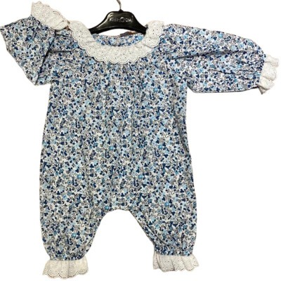 Toptan Kız Bebek DEsenli Pijama 6-18M KidsRoom 1031-5671 - KidsRoom