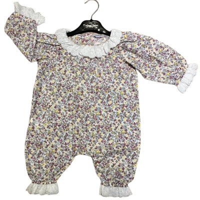 Toptan Kız Bebek DEsenli Pijama 6-18M KidsRoom 1031-5671 - KidsRoom (1)