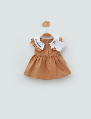 Toptan Kız Bebek Elbise 3-12M Minicorn 2018-2302 - 5