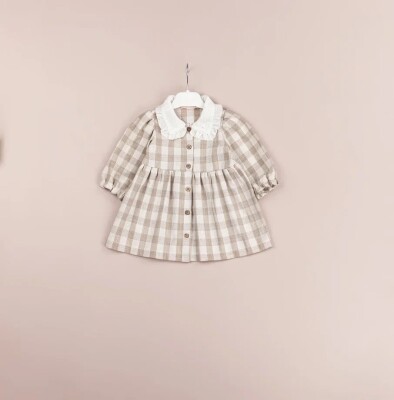 Toptan Kız Bebek Elbise 6-18M BabyRose 1002-4495 - BabyRose