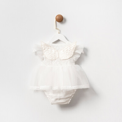 Toptan Kız Bebek Elbise 6-18M Cumino 1014-CMN3517 - Cumino