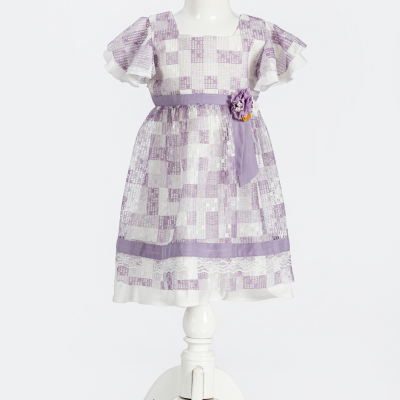 Toptan Kız Bebek Elbise 6-18M Pafim 2041-Y22-2382 - 2
