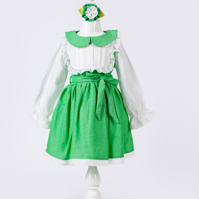 Toptan Kız Bebek Elbise 6-18M Pafim 2041-Y23-3311 - 2