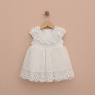 Toptan Kız Bebek Elbise 9-24M Lilax 1049-6360 - 3