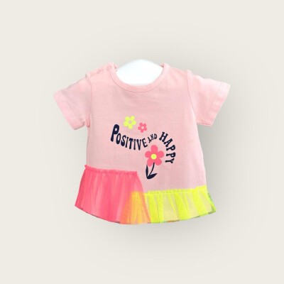Toptan Kız Bebek Tişört 6-18M Algiy Mini 2047-3500 - 4