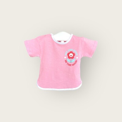 Toptan Kız Bebek Tişört 6-18M Algiy Mini 2047-3501 - 2